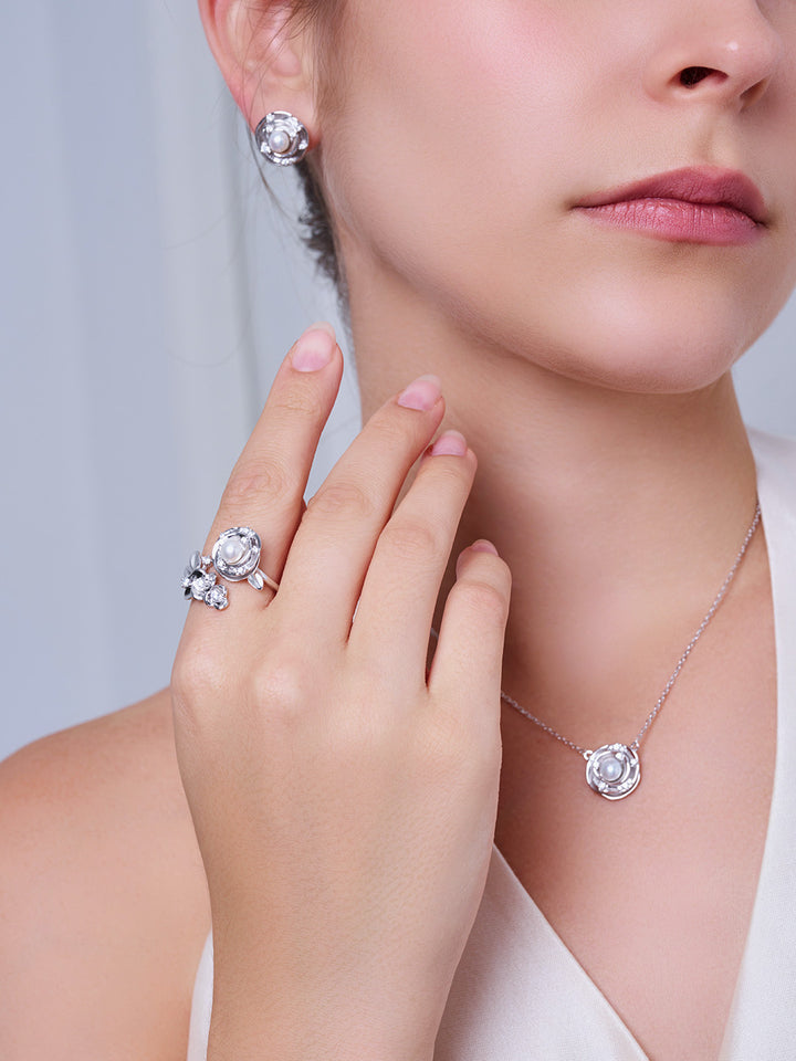 Bague en perle d&
