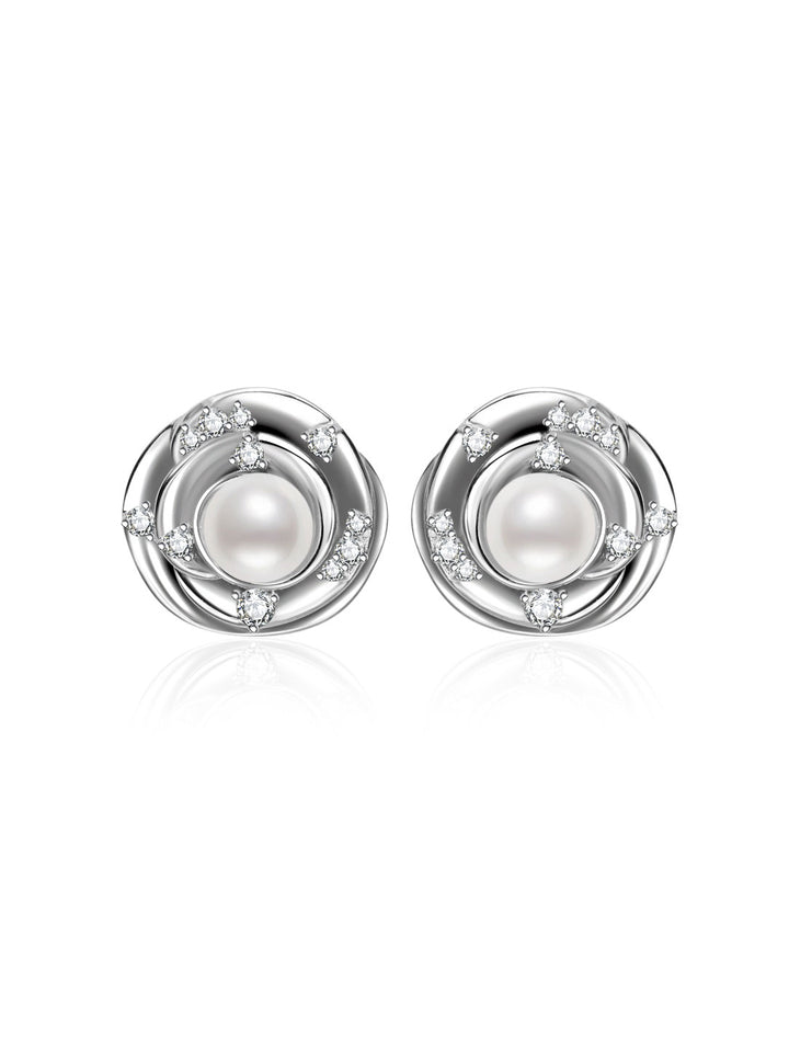 Anting Mutiara Air Tawar Gred Atas WE00951 | ROSE
