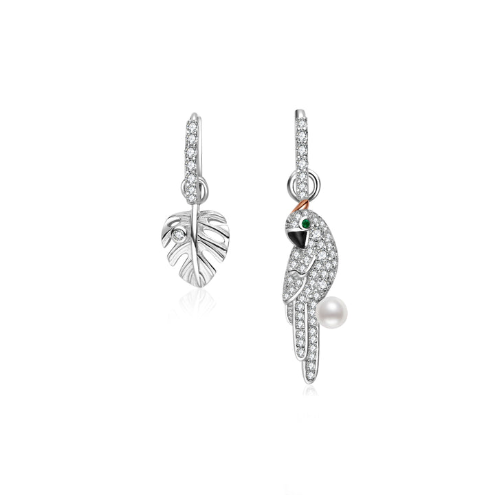 Boucles d'oreilles en perles d'eau douce de première qualité WE00952 | SAFARI