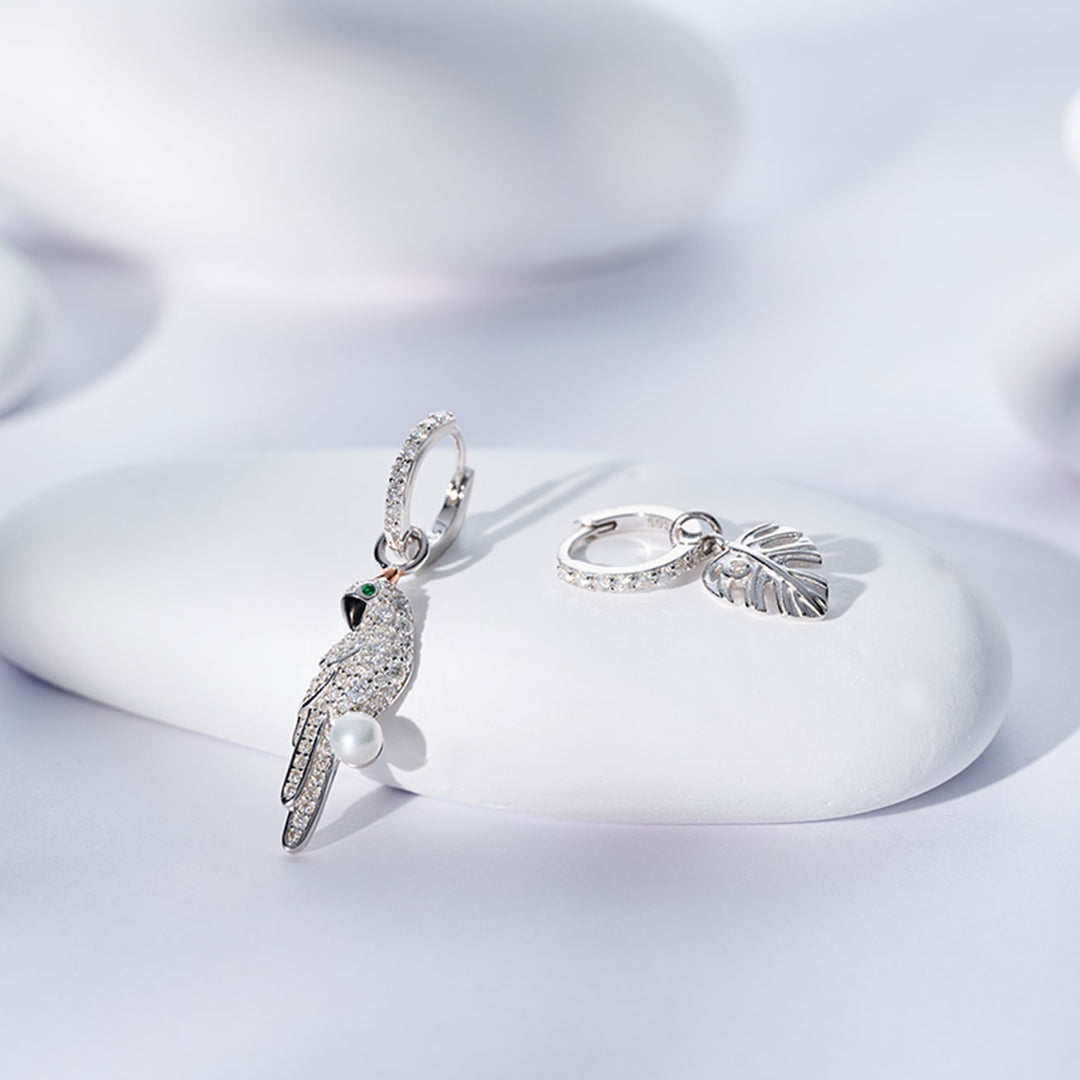 Pendientes de perlas de agua dulce de primera calidad WE00952 | SAFARI