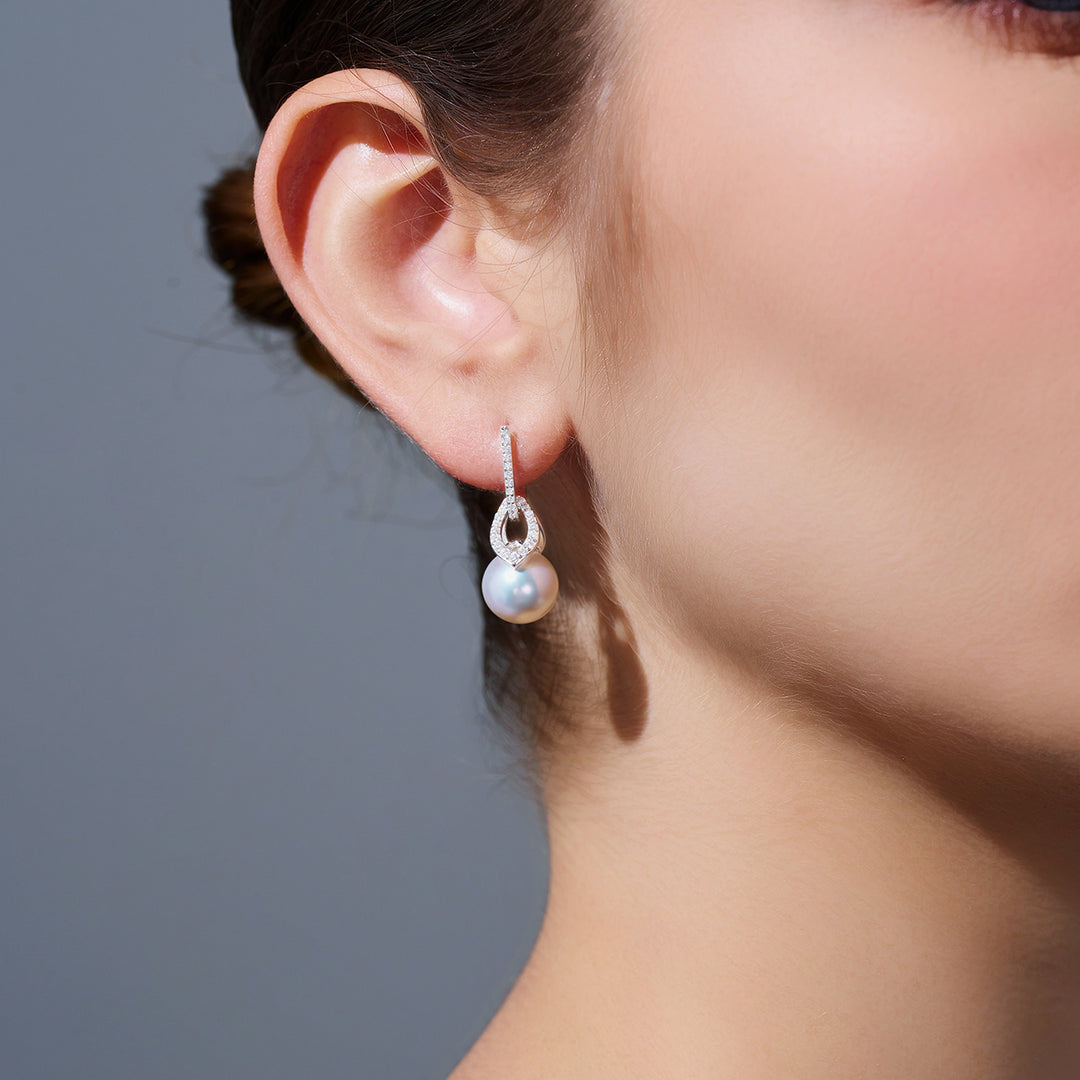 Top Lustre Edison Pearl Earrings WE00953