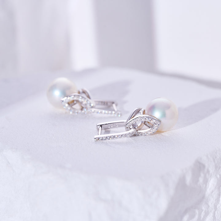 Top Lustre Edison Pearl Earrings WE00953 - PEARLY LUSTRE