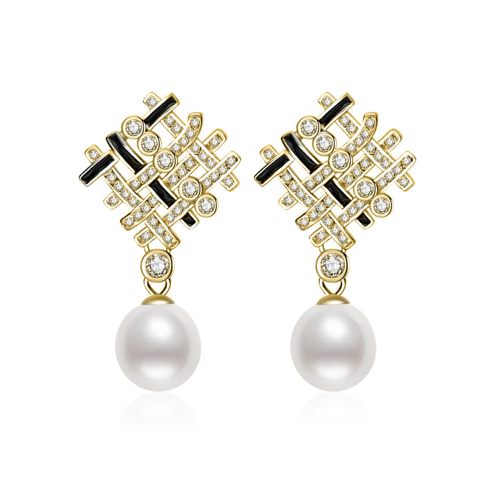 Top Grade Freshwater Pearl Earrings WE00957 | TWEED