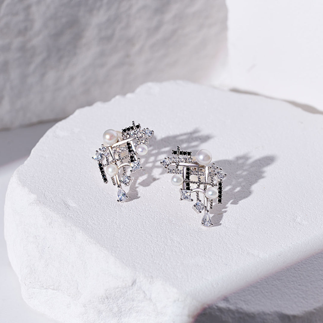 Top Grade Freshwater Pearl Earrings WE00958 | TWEED