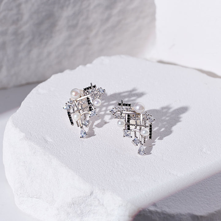 Top Grade Freshwater Pearl Earrings WE00958 | TWEED