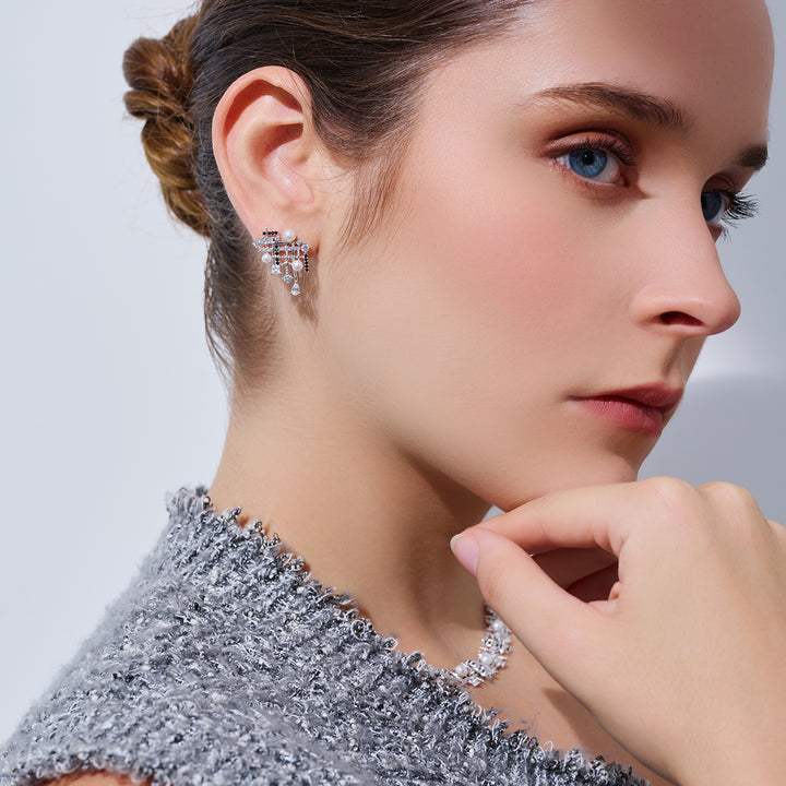 Top Grade Freshwater Pearl Earrings WE00958 | TWEED
