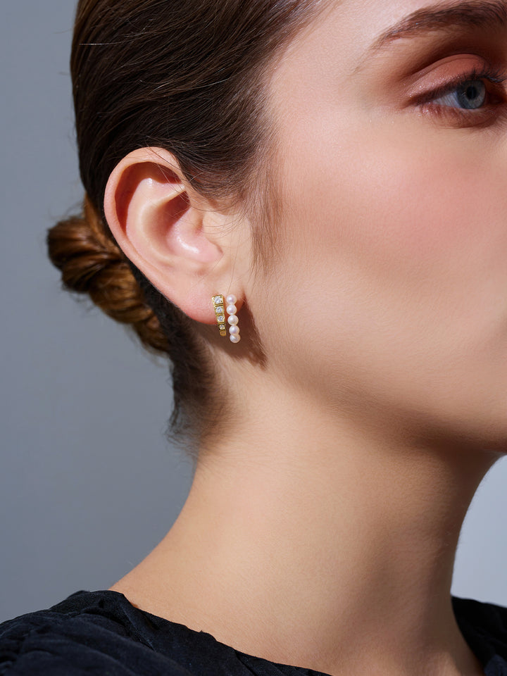 Anting Mutiara Air Tawar Gred Atas WE00960 | AIR TERJUN
