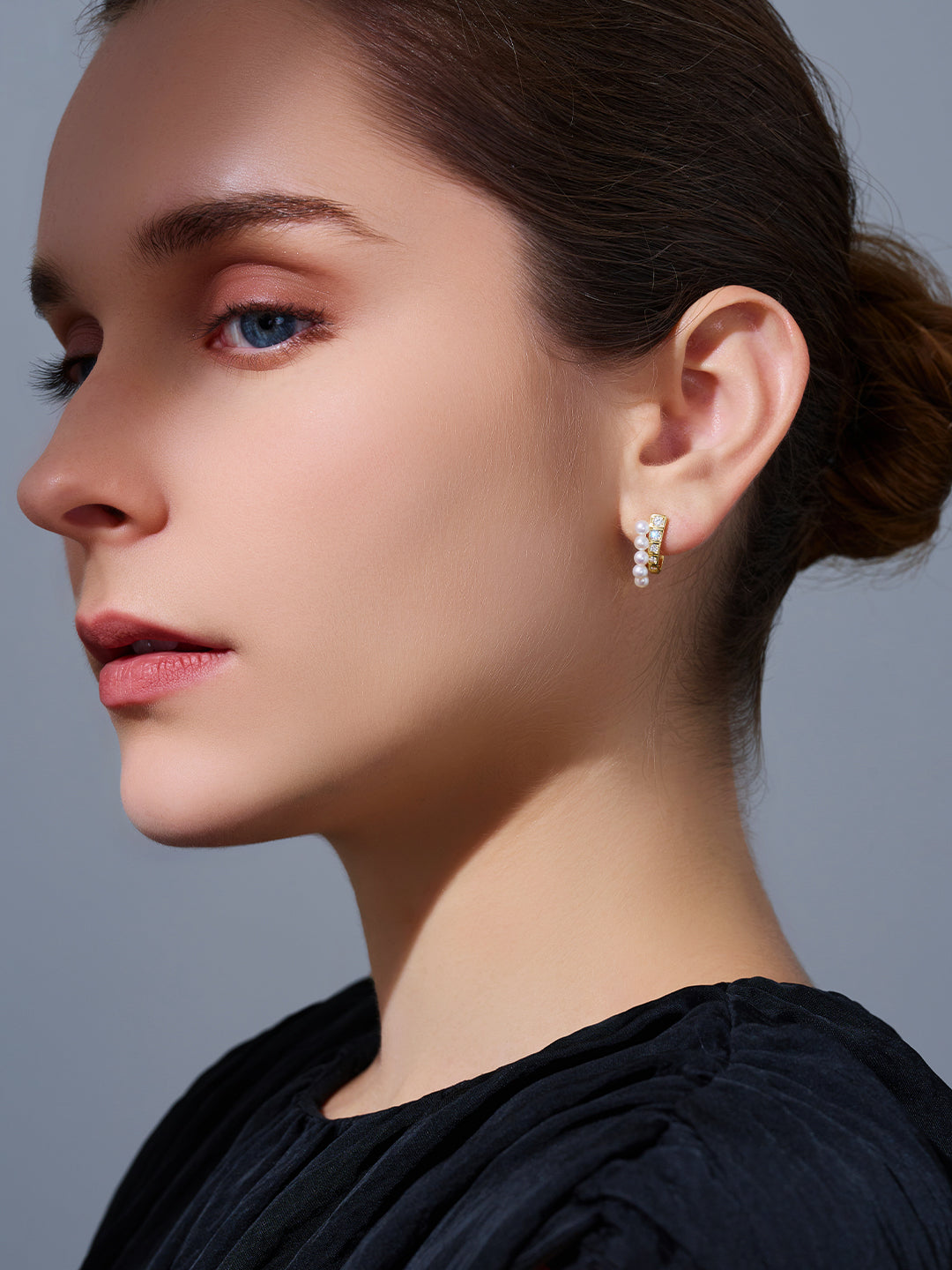 Anting Mutiara Air Tawar Gred Atas WE00960 | AIR TERJUN