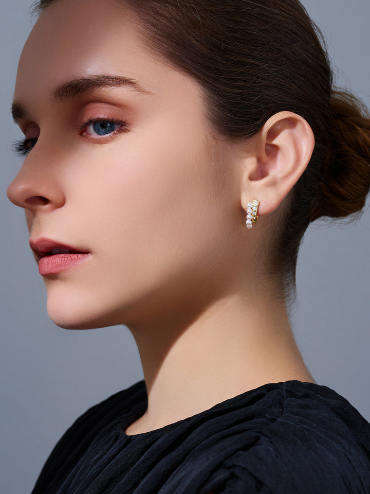 Anting Mutiara Air Tawar Gred Atas WE00960 | AIR TERJUN