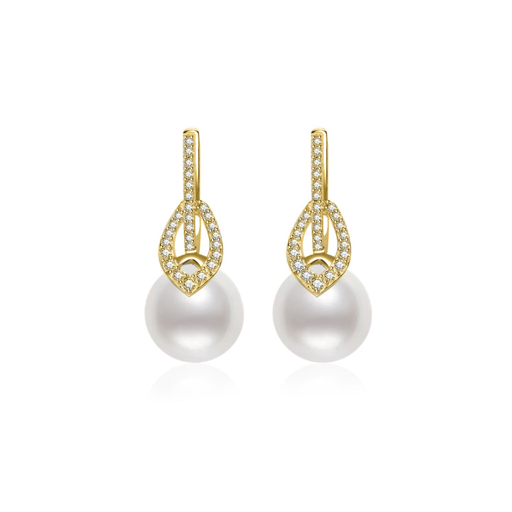 Top Lustre Edison Pearl Earrings WE00962 - PEARLY LUSTRE