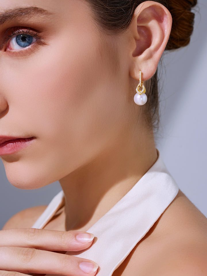 Pendientes Top Lustre Edison Pearl WE00962