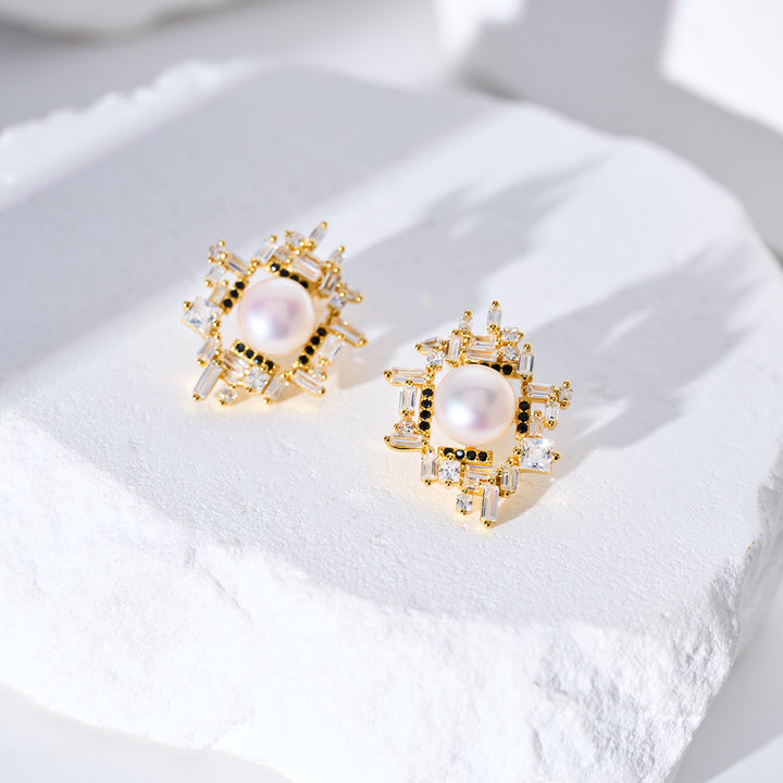 Top Grade Freshwater Pearl Earrings WE00965 | TWEED