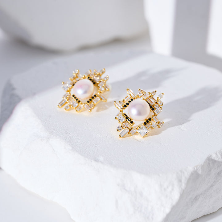Top Grade Freshwater Pearl Earrings WE00965 | TWEED