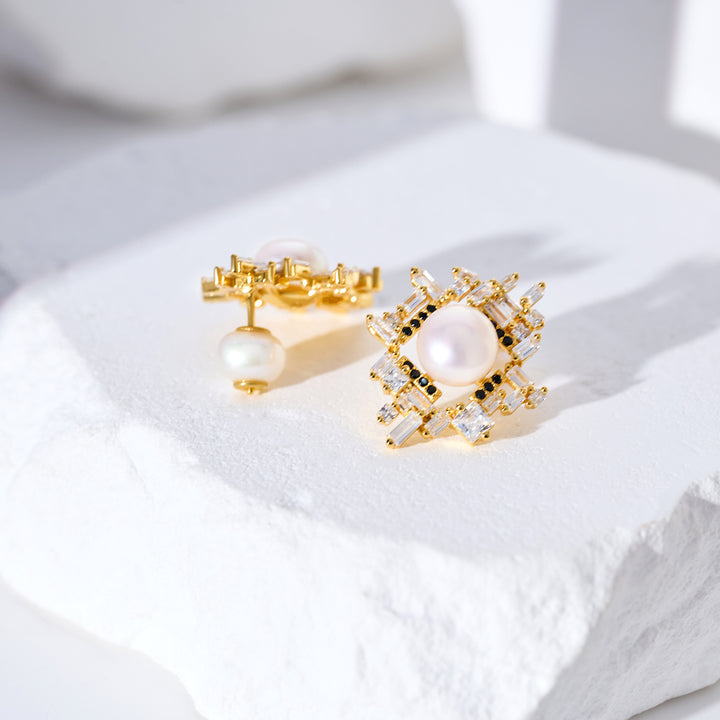Top Grade Freshwater Pearl Earrings WE00965 | TWEED