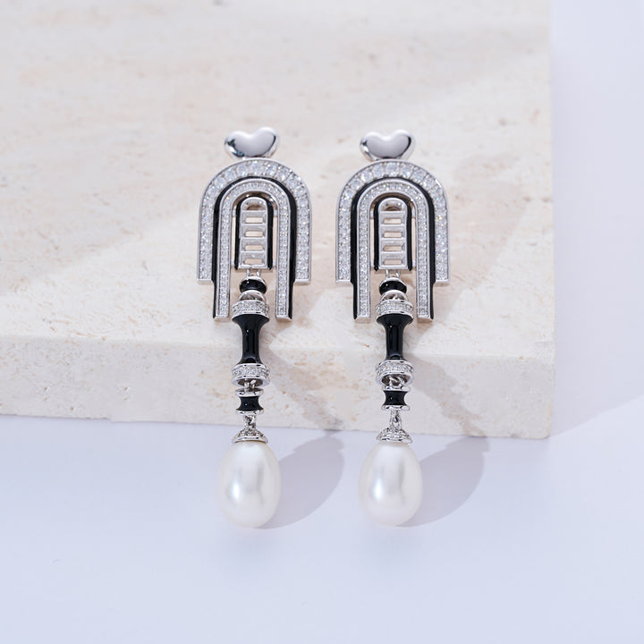 Anting Mutiara Air Tawar Gred Atas WE00969 | DECO