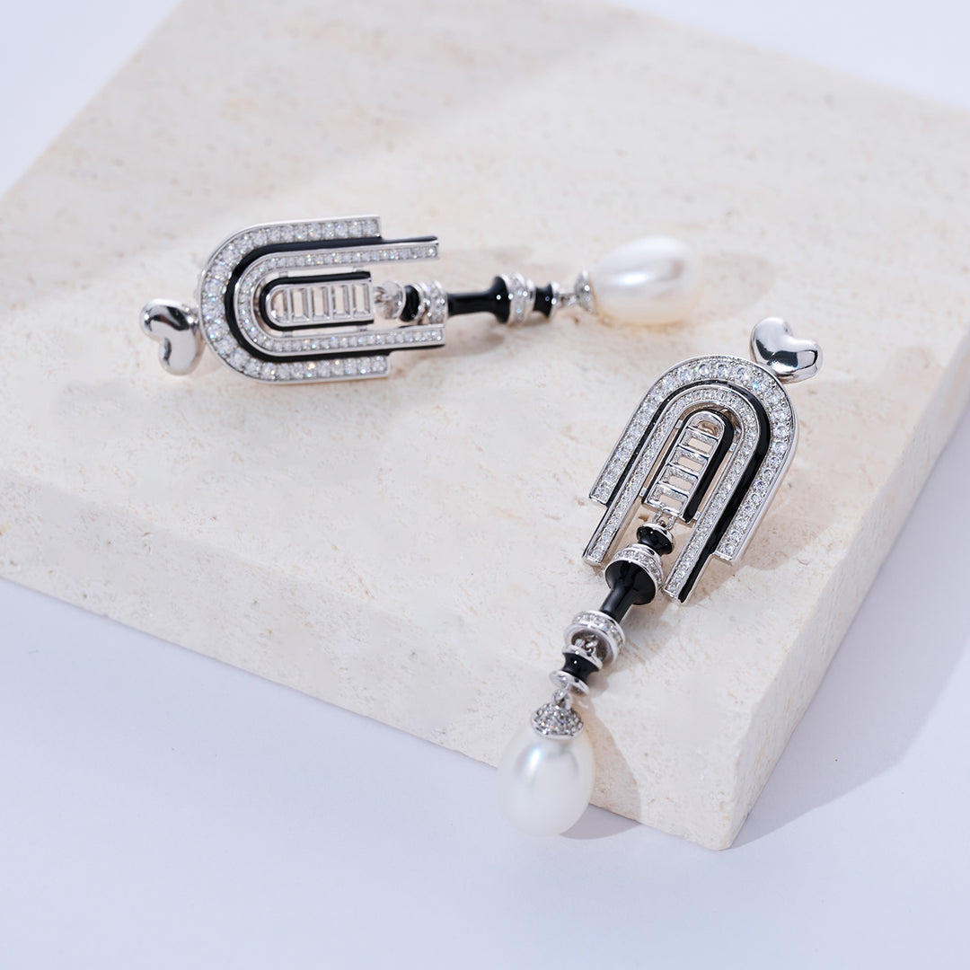 Anting Mutiara Air Tawar Gred Atas WE00969 | DECO