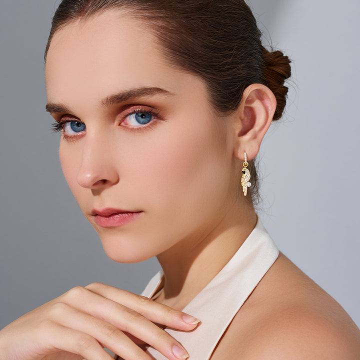Boucles d'oreilles en perles d'eau douce de première qualité WE00971 | SAFARI