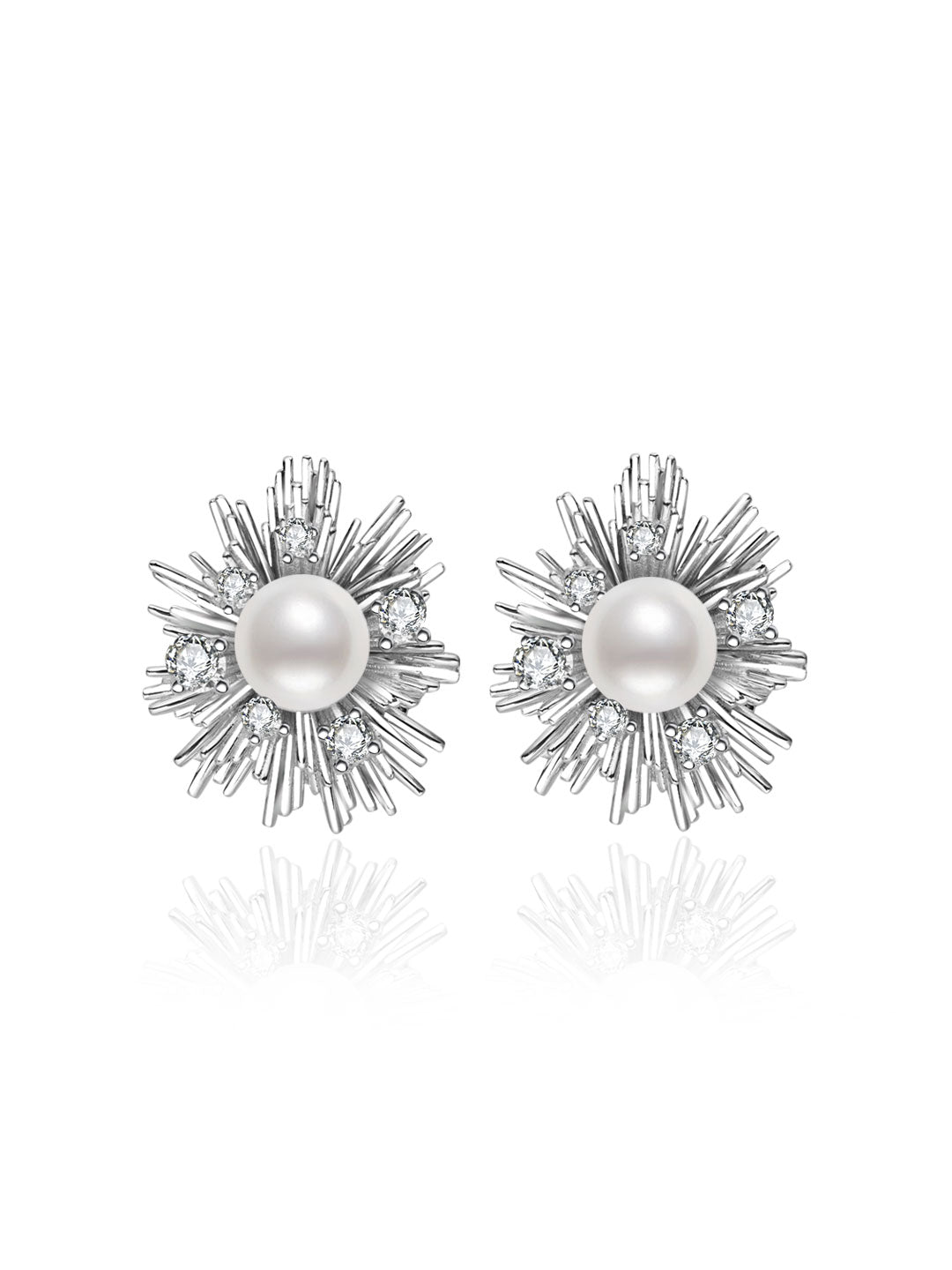 Top Grade Freshwater Pearl Earrings WE00976 | LADY BOSS