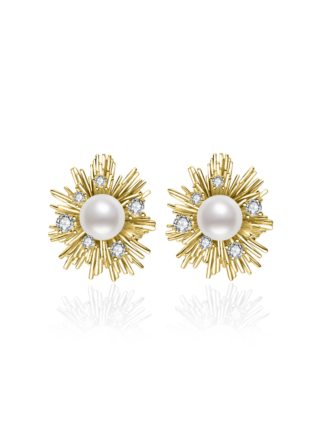 Top Grade Freshwater Pearl Earrings WE00977 | LADY BOSS