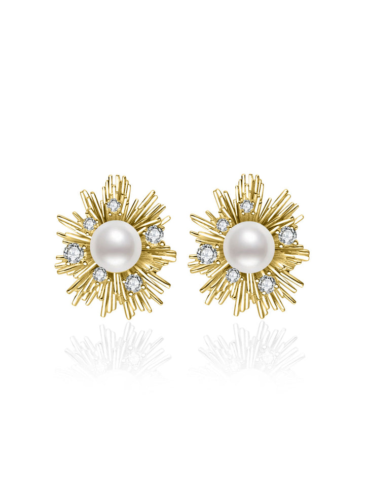 Top Grade Freshwater Pearl Earrings WE00977 | LADY BOSS