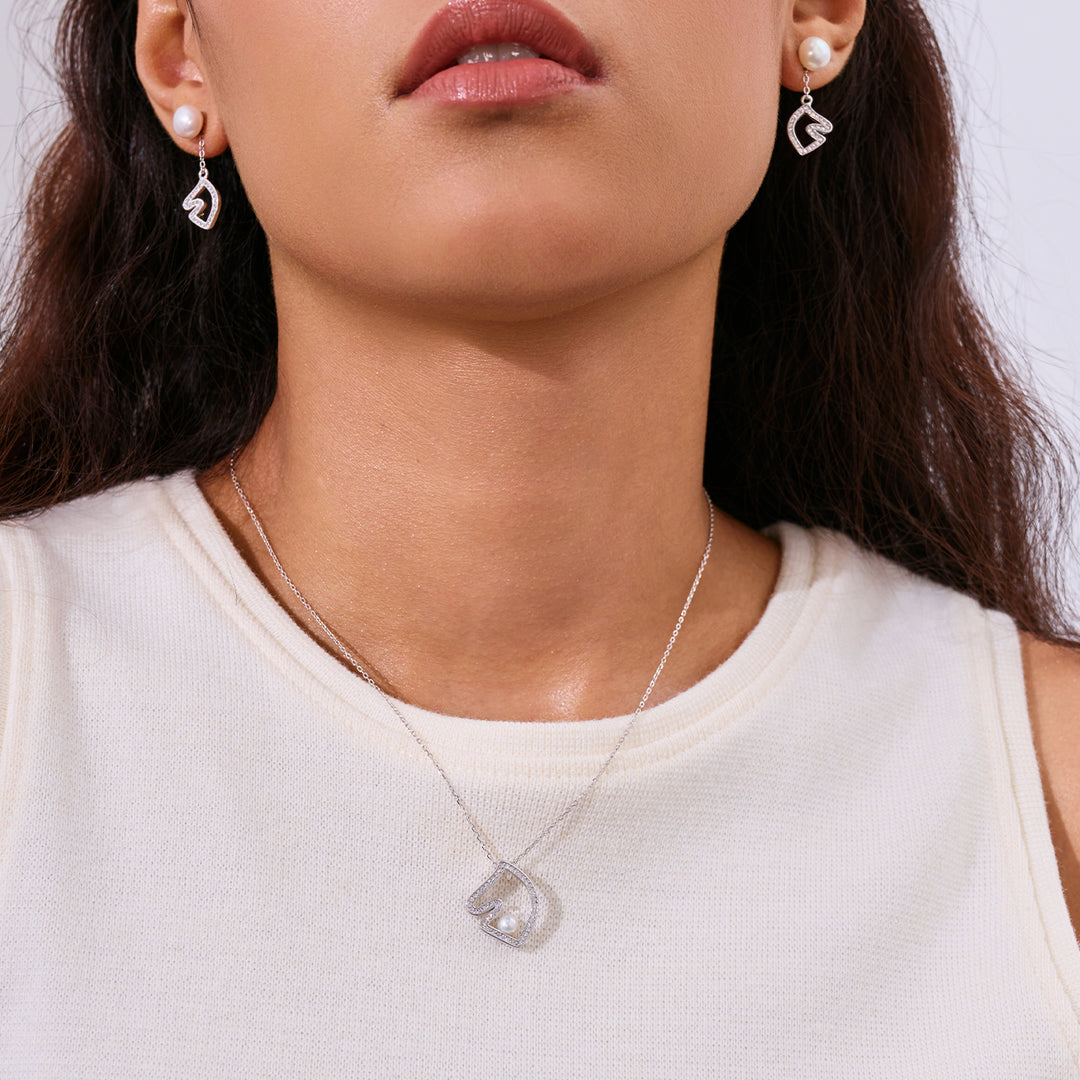 頂級淡水珍珠項鍊 WN00782 | HORSE