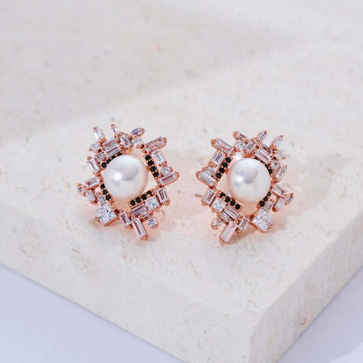 Top Grade Freshwater Pearl Earrings WE00980 | TWEED