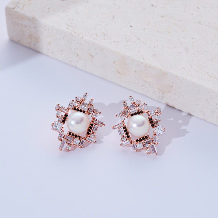 Top Grade Freshwater Pearl Earrings WE00980 | TWEED