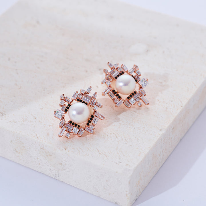 Top Grade Freshwater Pearl Earrings WE00980 | TWEED