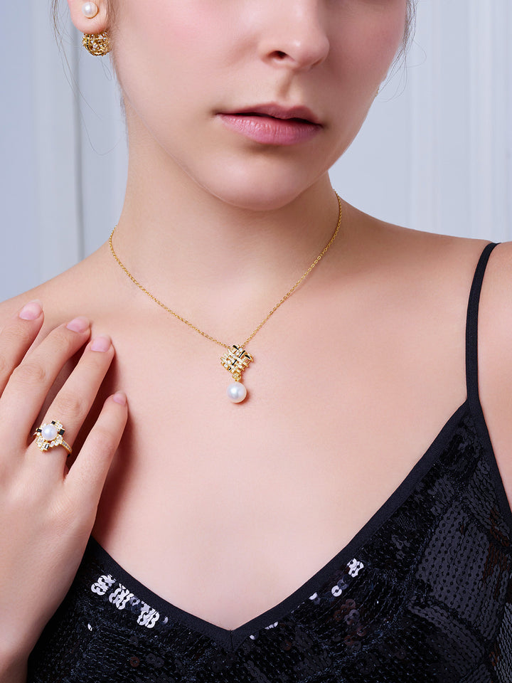 Collier de perles d&