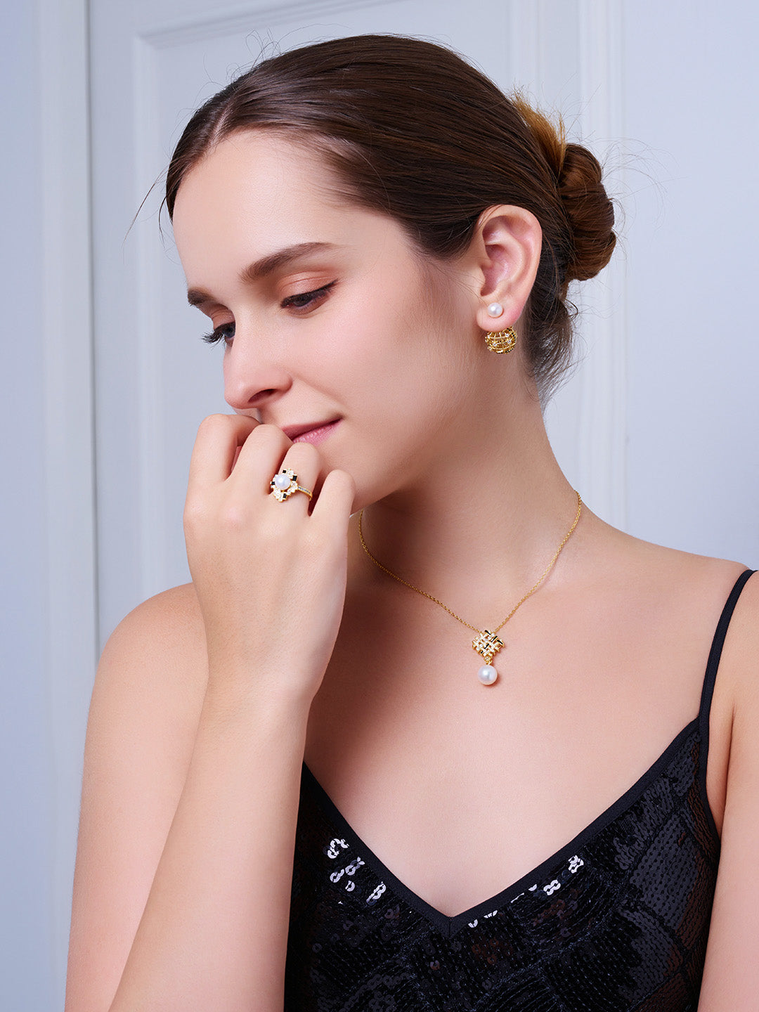 Top Grade Freshwater Pearl Ring WR00382 | TWEED