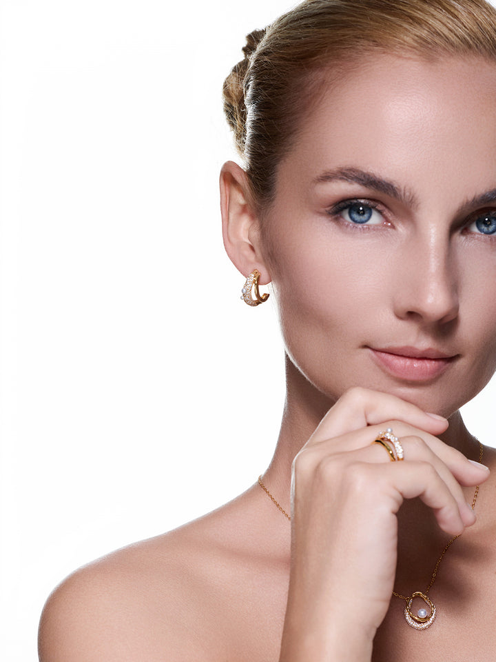 Ohrstecker mit Süßwasserperlen in Spitzenqualität WE00995 | SANDS