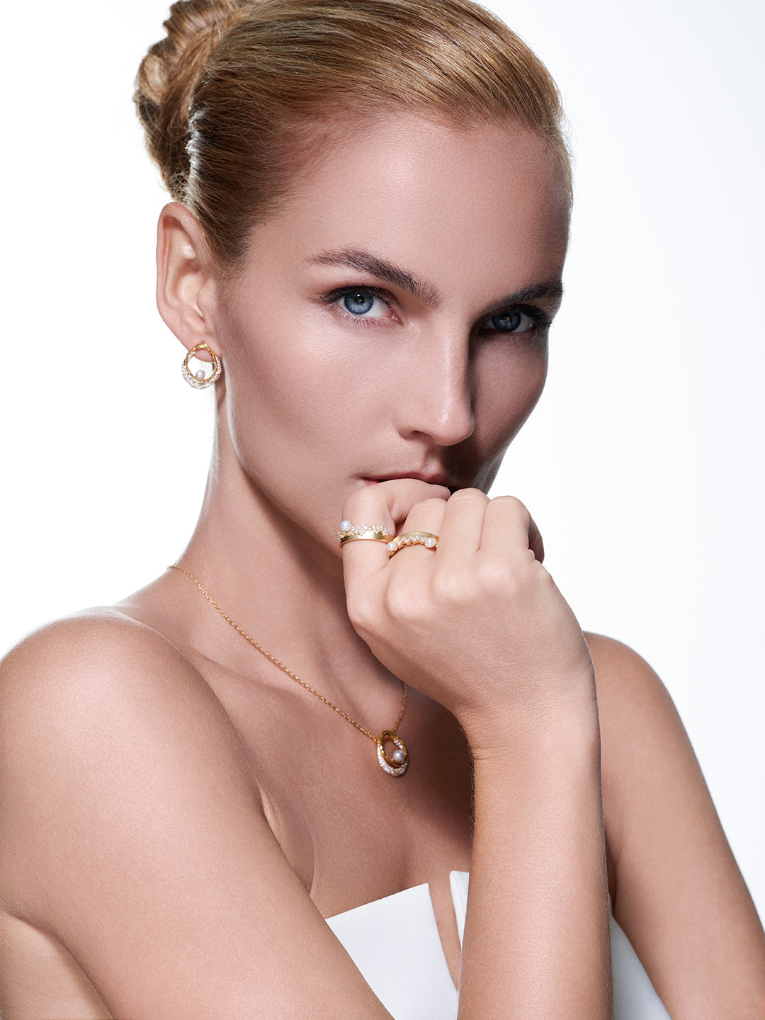 Anting Mutiara Air Tawar Elegan Gred Atas WE00996 | SANDS