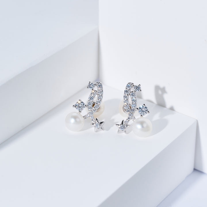 最高級淡水パールイヤリング WE00997 | STARRY