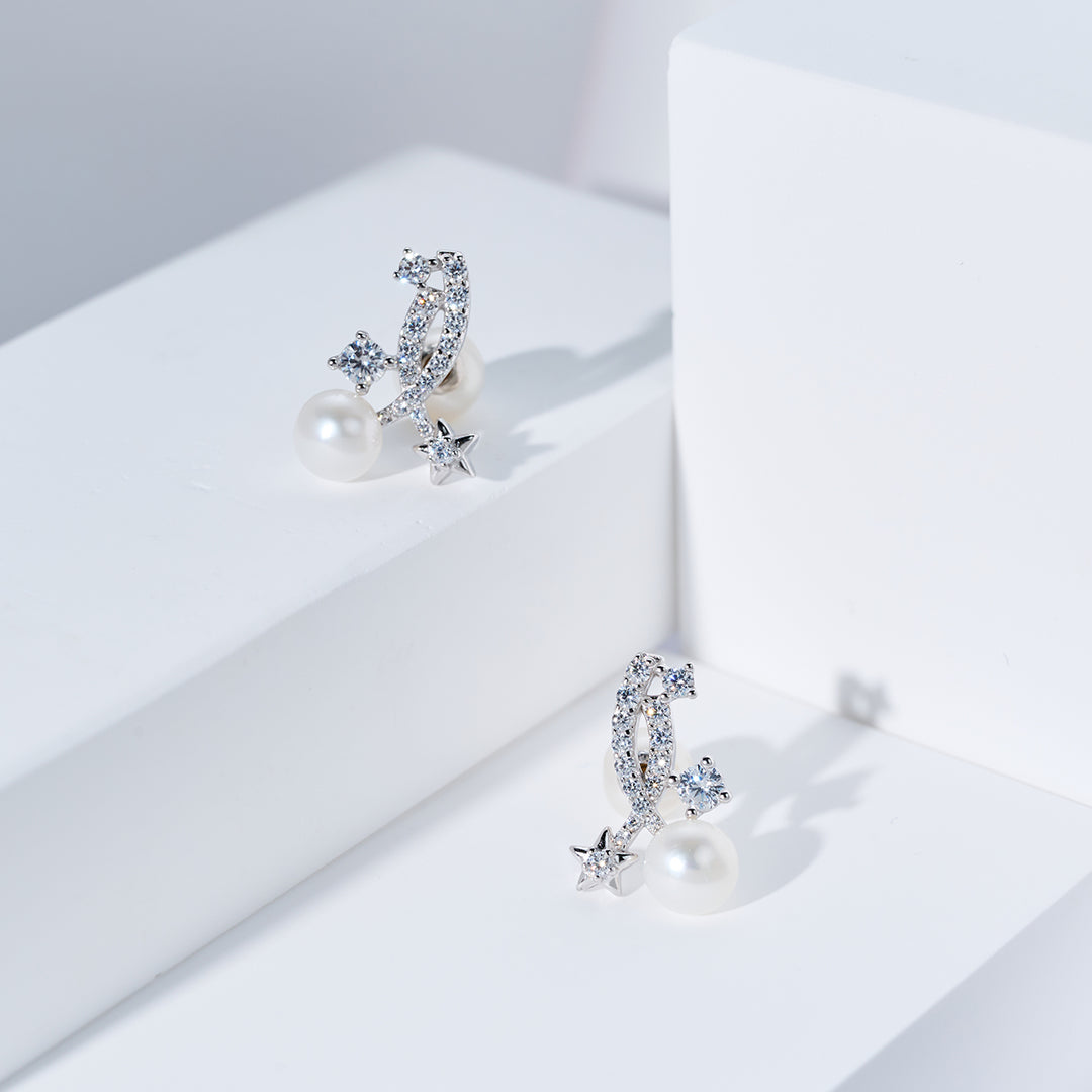 最高級淡水パールイヤリング WE00997 | STARRY