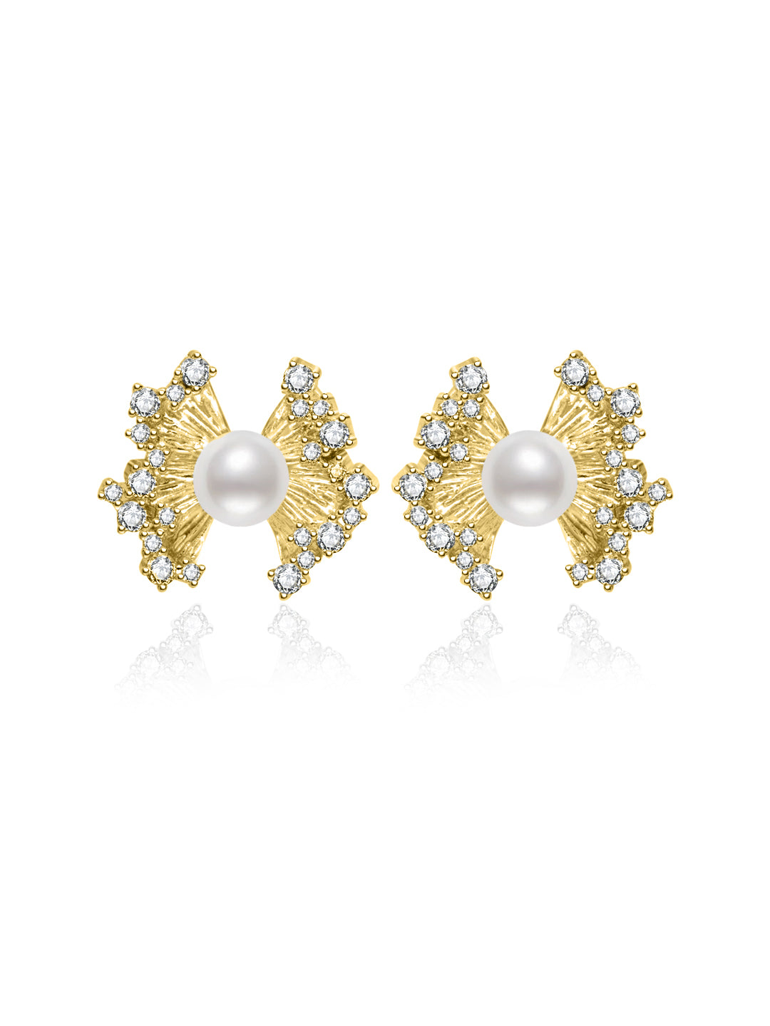 Orecchini con perle d'acqua dolce WE01002 | RIBBON