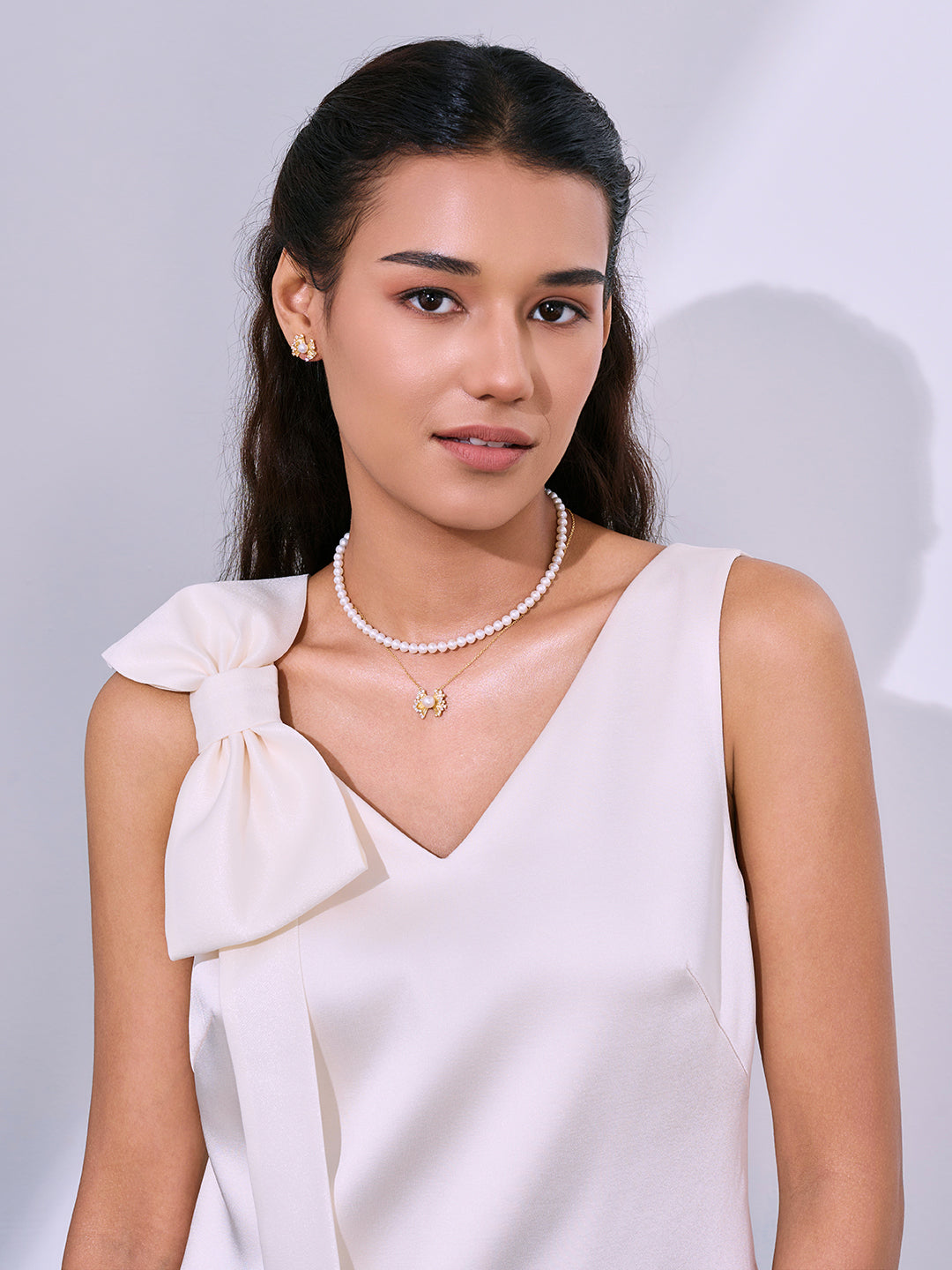 Top Grade Freshwater Pearl Necklace WN00844 | RIBBON