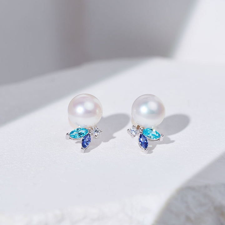 최고급 담수 진주 귀걸이 WE01004 | OCEAN