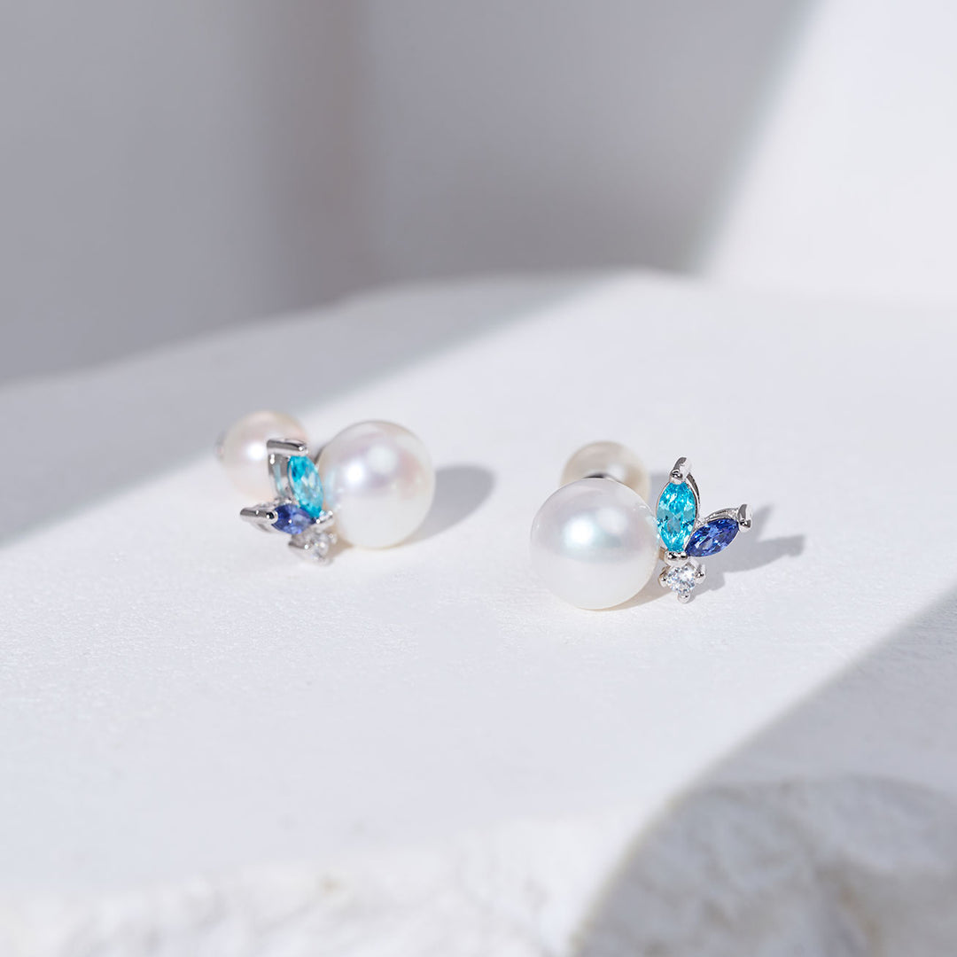 최고급 담수 진주 귀걸이 WE01004 | OCEAN