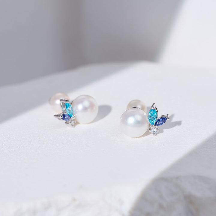 최고급 담수 진주 귀걸이 WE01004 | OCEAN