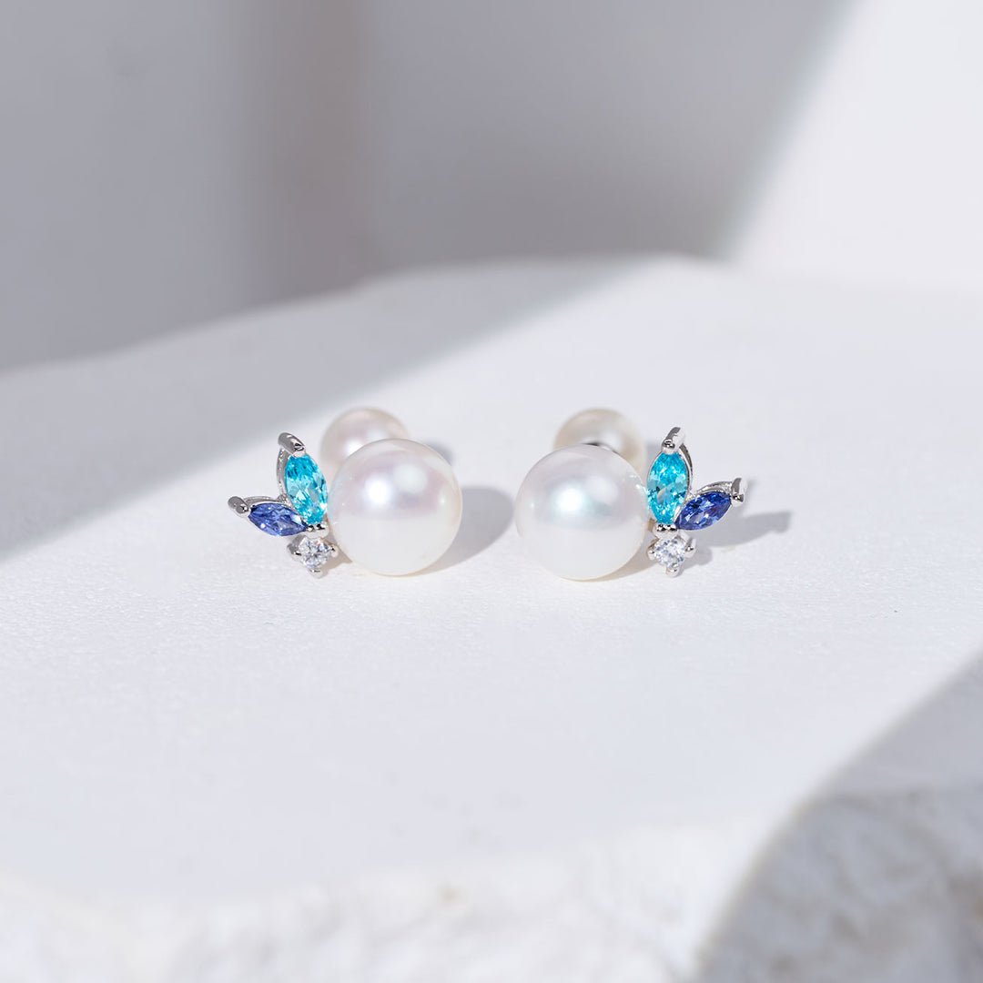 최고급 담수 진주 귀걸이 WE01004 | OCEAN