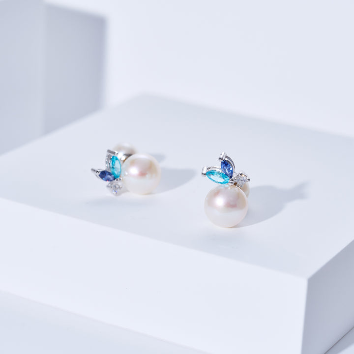 トップグレード淡水パールイヤリング WE01004 | OCEAN