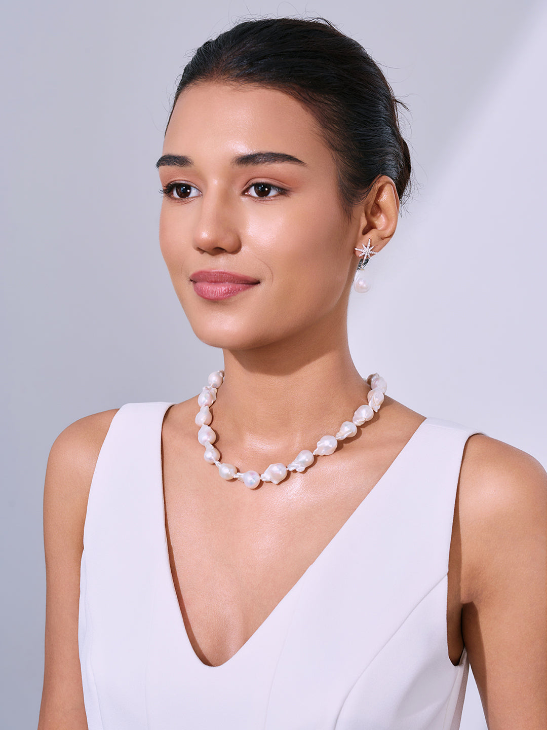 Collana di perle barocche WN00505 | Newyorkese