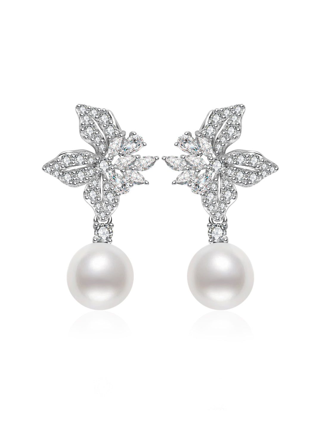 Top Grade Freshwater Pearl Earrings WE01007 | GARDENS
