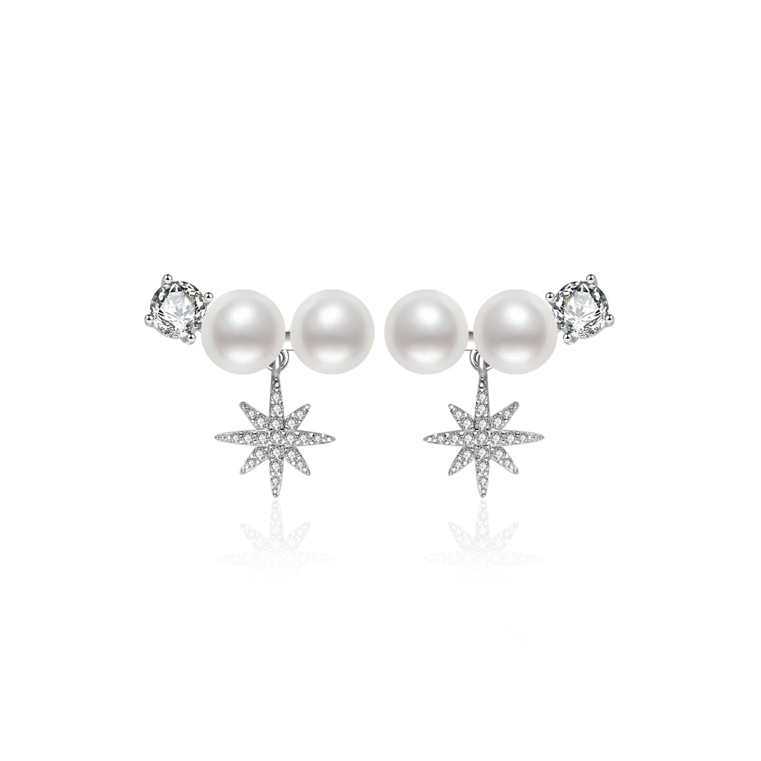 優雅淡水珍珠耳環 WE01008 | CELESTE