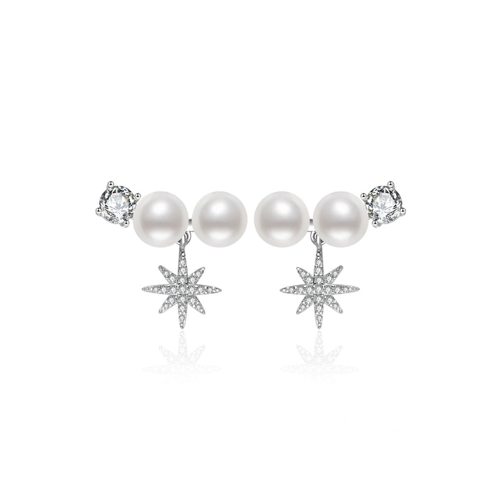 優雅淡水珍珠耳環 WE01008 | CELESTE