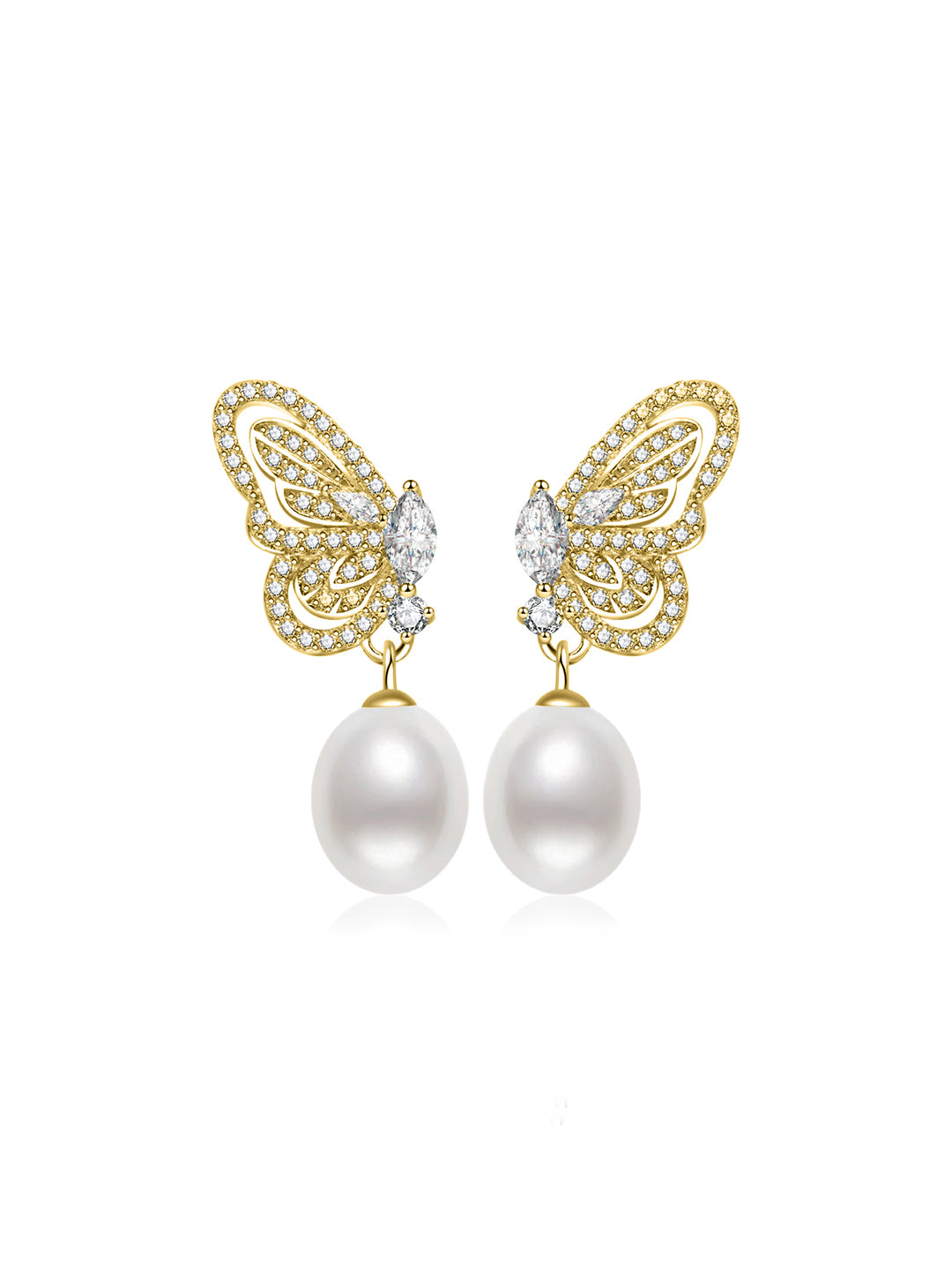 Orecchini con Perla d&
