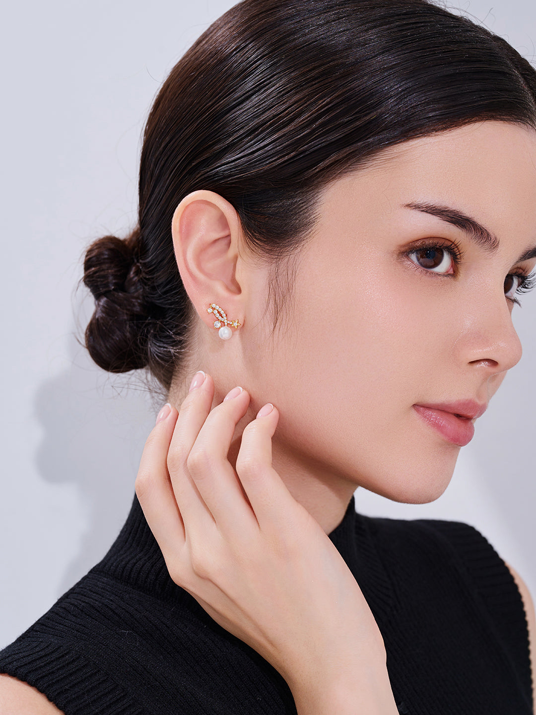 顶级淡水珍珠耳环 WE01018 | STARRY