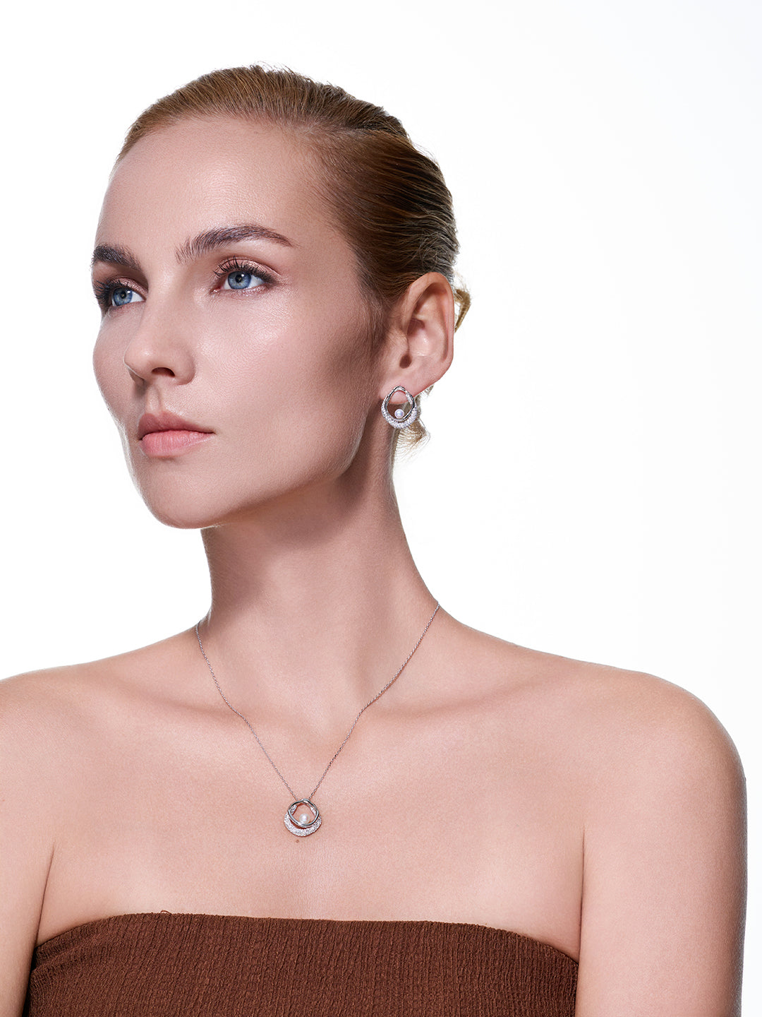 最高級淡水パールイヤリング WE01020 | SANDS