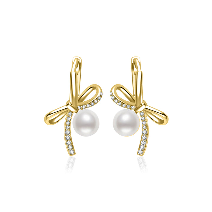 Anting Mutiara Air Tawar Gred Atas WE01022 | RIBBON