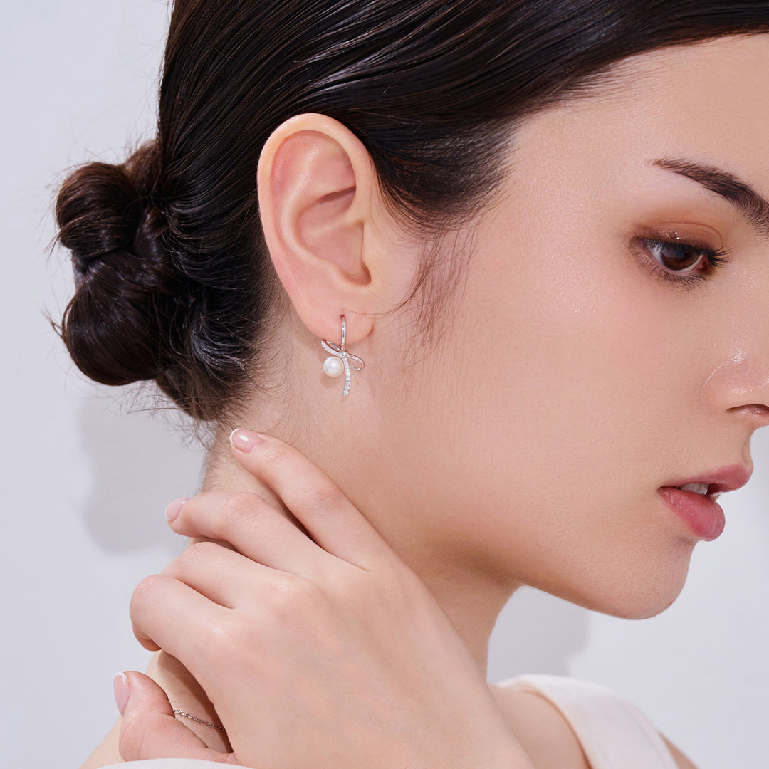 Anting Mutiara Air Tawar Gred Atas WE01041 | REBEN